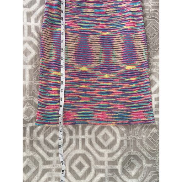 Princess Polly Rainbow Mini Dress Knit‎ Size 8 ELISH Festival Party Vibe - Picture 7 of 8